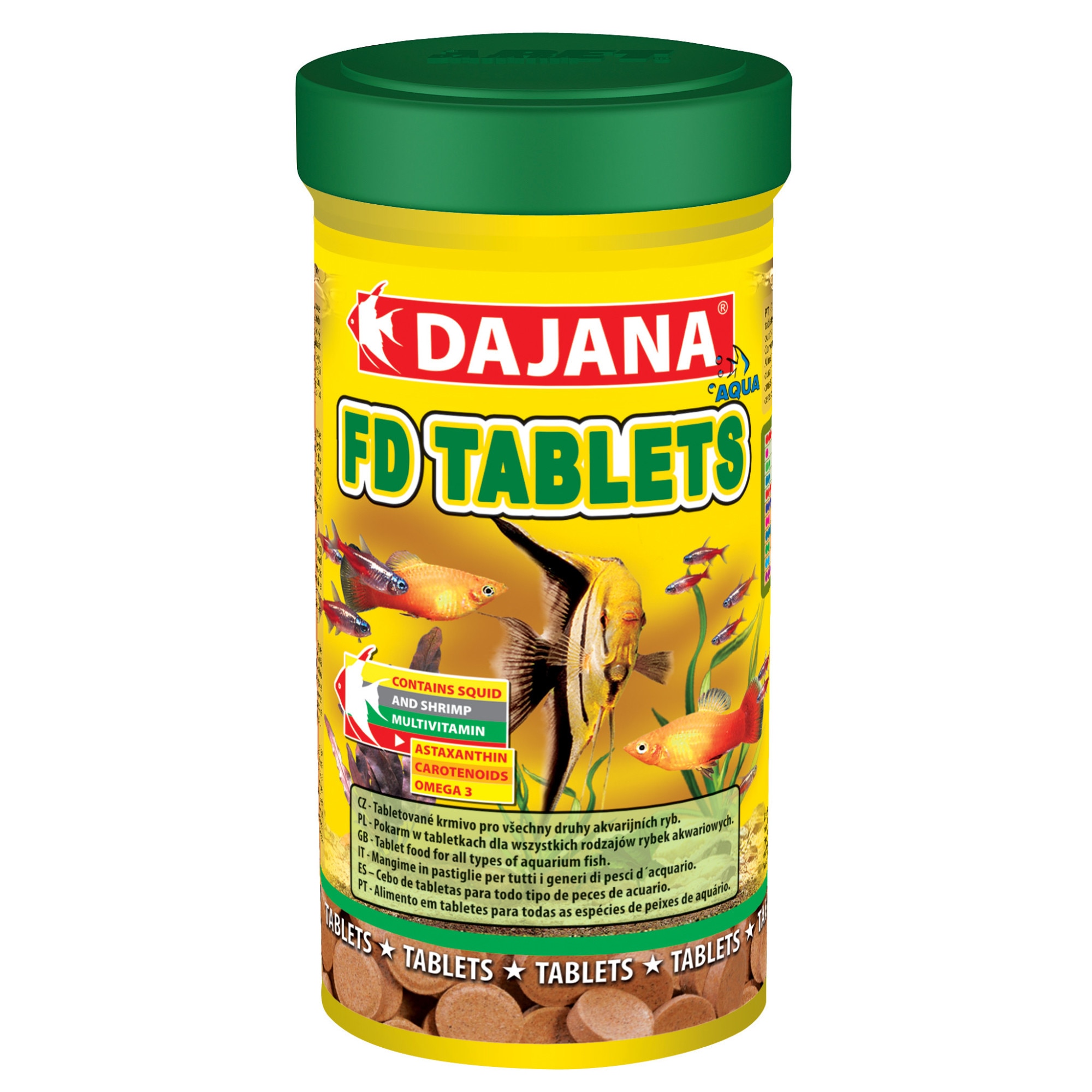 Hrana pentru pesti Dajana FD Tropical tablete 100 ml DP050A