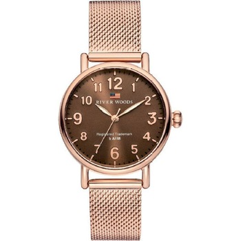 Ceas Dama, River Woods, RW340004, Roz, Rosegold Ceas Dama, River Woods, RW340004, Roz, Rosegold