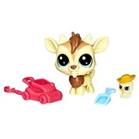 set 2 figurine littlest pet shop figurine capra cu puisor imagen 13_0_
0