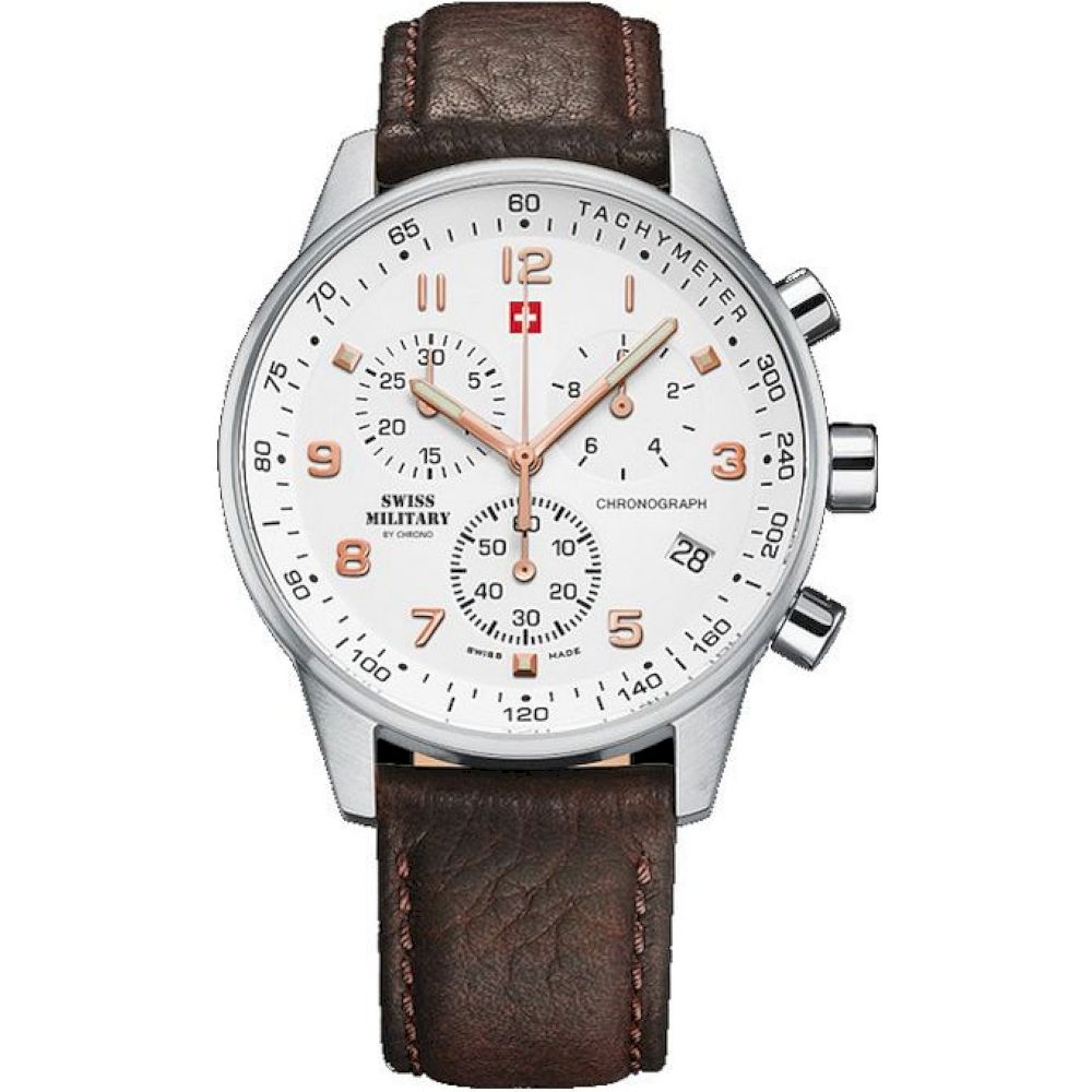 Ceas Barbatesc, Swiss Military by Chrono, SM34012.11, Maro
