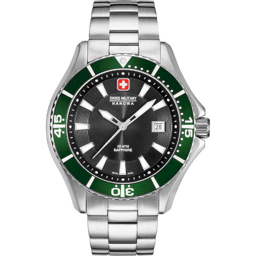 Ceas Barbatesc, Swiss Military Hanowa, 06-5296.04.007.06, Argintiu