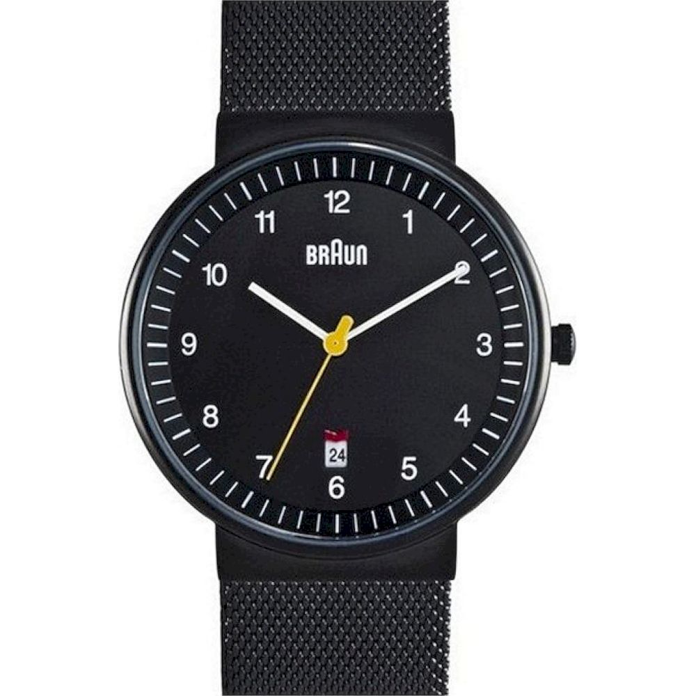 Ceas Barbatesc, Braun, BN0032BKBKMHG/66509, Negru
