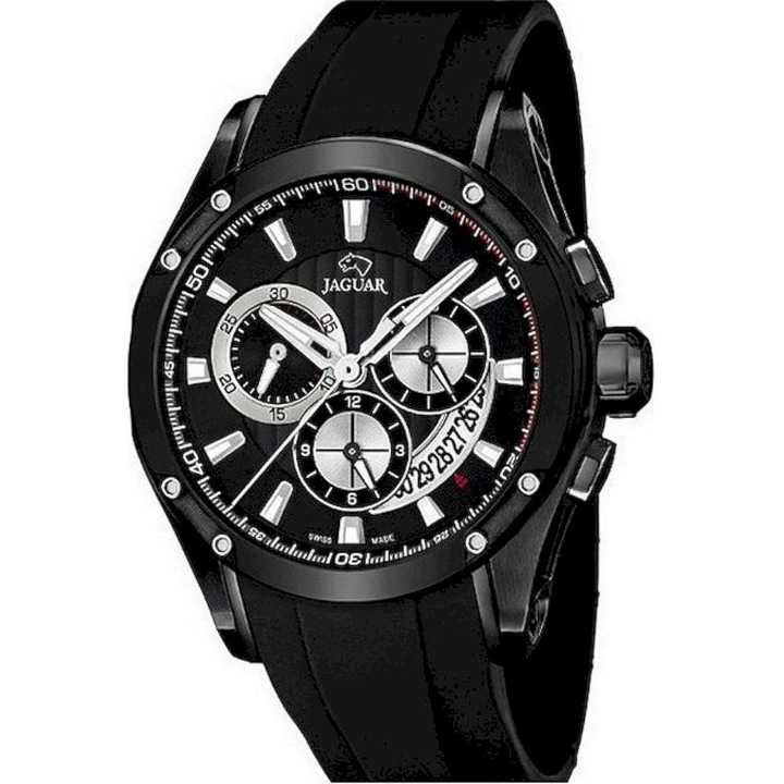Ceas Barbatesc, Jaguar, J690-1, Negru