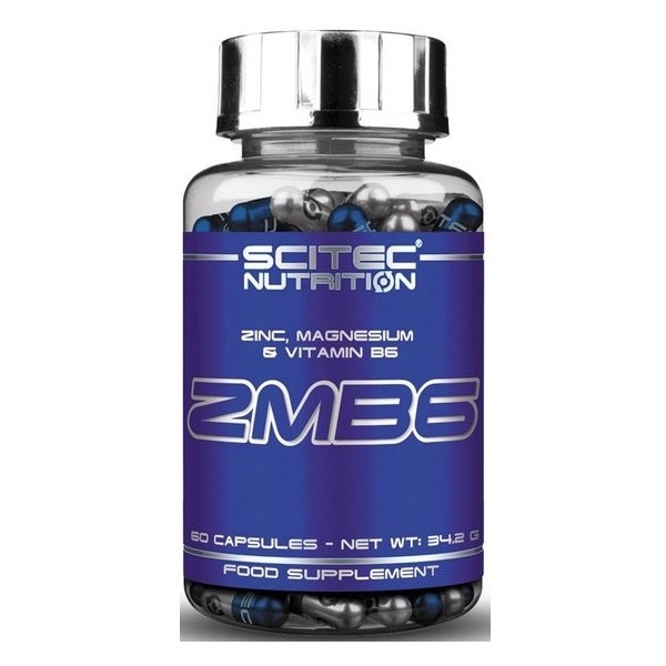 Supliment nutritiv Scitec Nutrition, ZMB6, 60 capsule