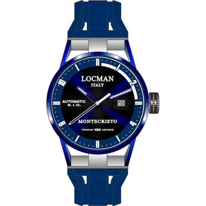 Locman Мъжки часовник 0511BLBLFWH0SIB