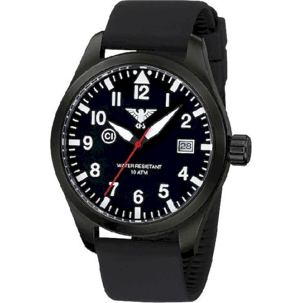 Ceas Barbatesc, KHS, KHS.AIRBS.SB, Negru