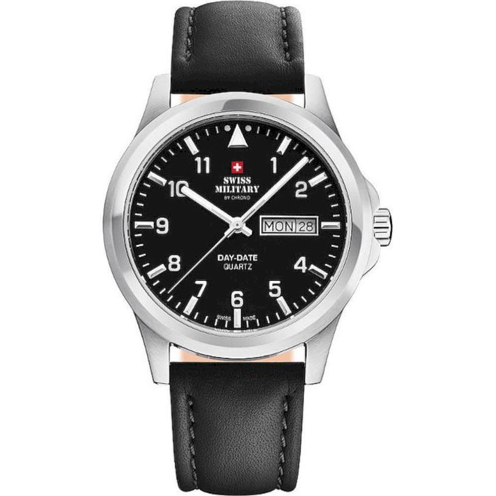 Ceas Barbatesc, Swiss Military by Chrono, SM34071.01, Negru