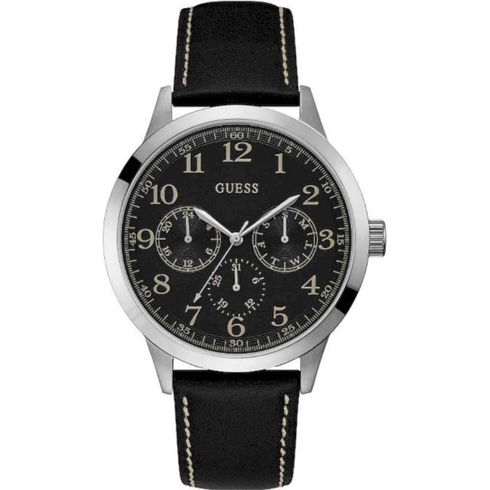 Ceas Barbatesc, Guess, W1101G1, Negru