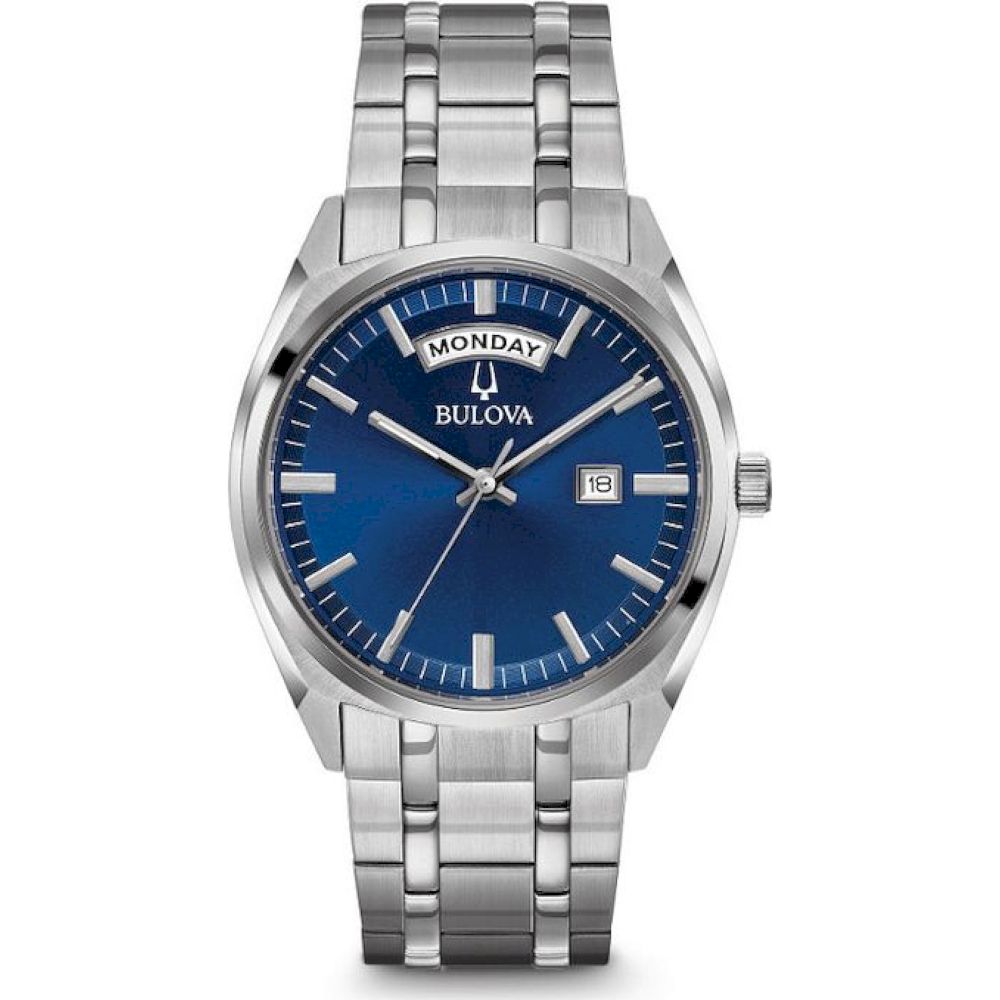Ceas Barbatesc, Bulova, 96C125, Argintiu