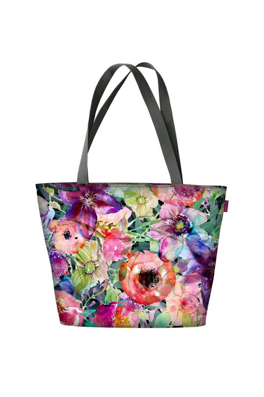 Bertoni, Geanta de plaja Holiday Flora, Multicolor