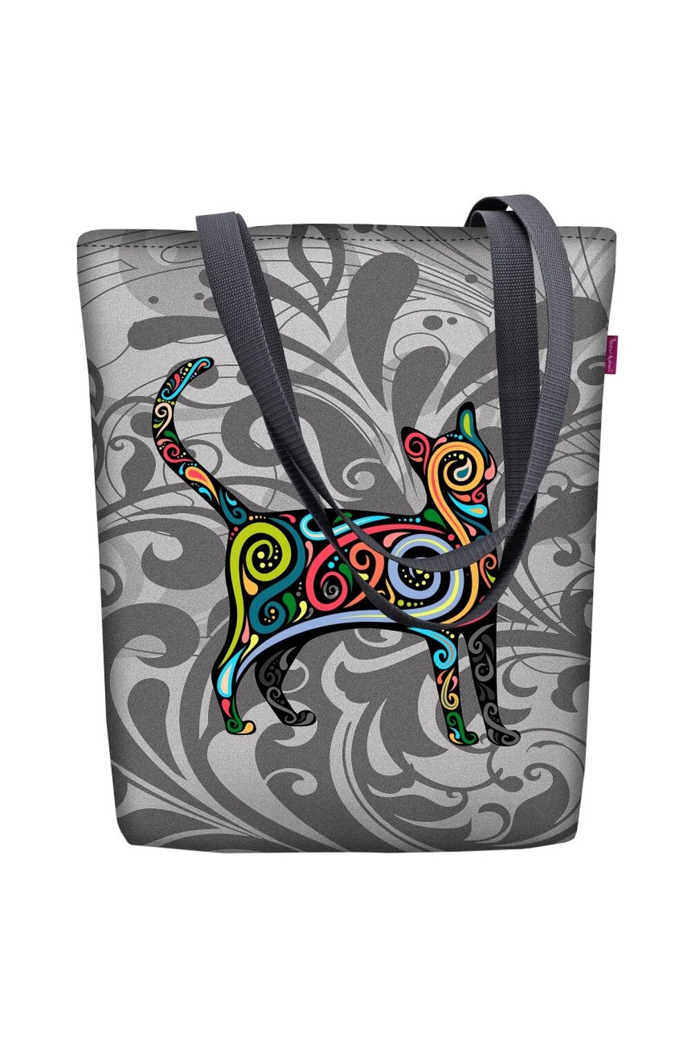 Bertoni, Geanta Sunny Find Me din velur, Multicolor