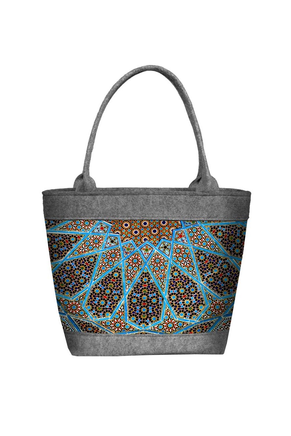 Bertoni, Geanta din pasla, Multicolor