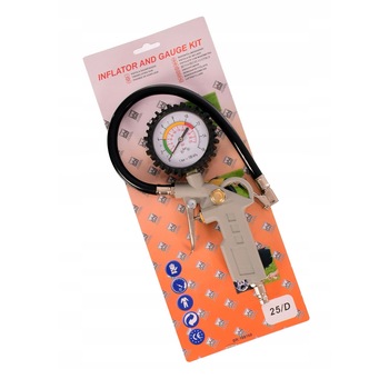 Pistol cu manometru pentru pompare umflarea rotilor, TECHNIC CTG-17, max. 16 Bar Pistol cu manometru pentru pompare umflarea rotilor, TECHNIC CTG-17, max. 16 Bar