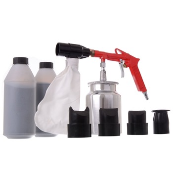 Pistol de sablare cu recuperare TECHNIC SB-01C, 4 duze, 200 l/min, 1L, cu 2kg de corindon Pistol de sablare cu recuperare TECHNIC SB-01C, 4 duze, 200 l/min, 1L, cu 2kg de corindon