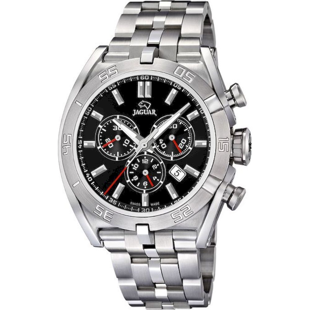 Ceas Barbatesc, Jaguar, J852/4, Argintiu