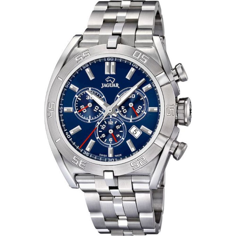 Ceas Barbatesc, Jaguar, J852/3, Argintiu