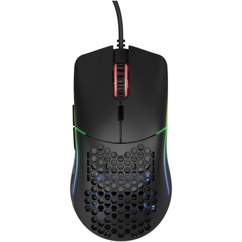 Mouse Glorious Model O, Ultrausor 67g, Negru Mat
