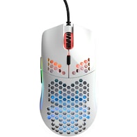 Mouse Glorious PC Gaming Race Model O, Ultrausor 67g, Alb Gloss