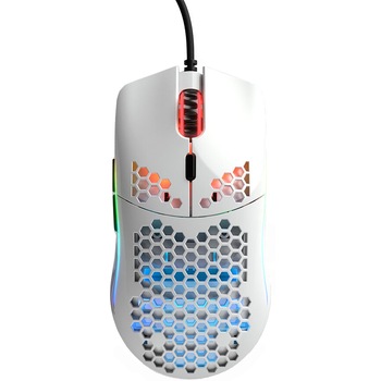 Mouse Glorious PC Gaming Race Model O, Ultrausor 67g, Alb Gloss Mouse Glorious PC Gaming Race Model O, Ultrausor 67g, Alb Gloss