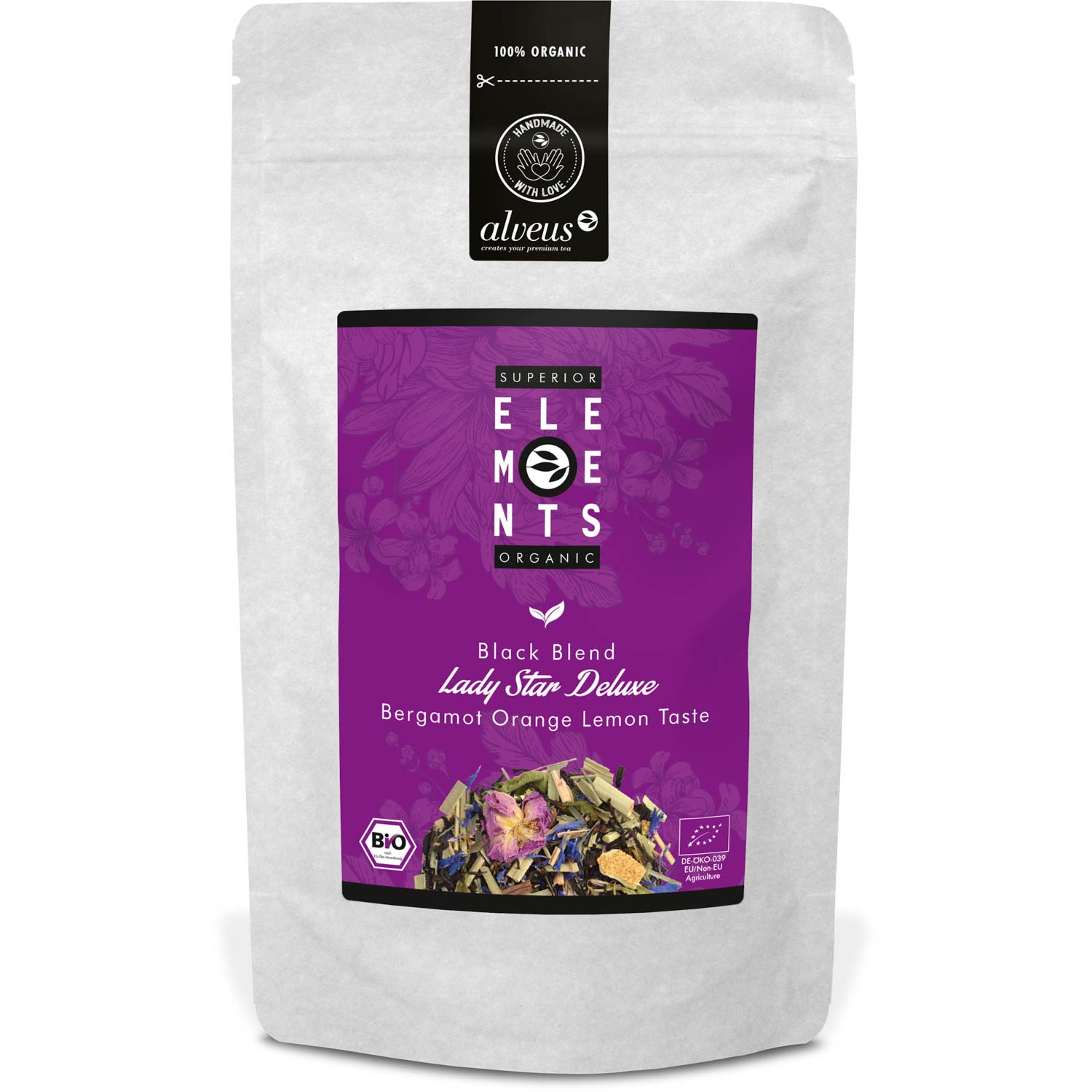 Ceai din plante BIO - Lady Star Deluxe, punga 100 g