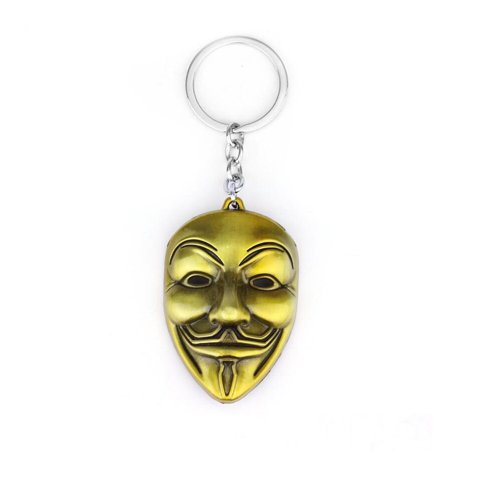 Breloc Mask of Vendetta, colectia Annonymus, bronz