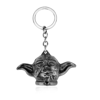 Breloc Head of Yoda, colectia Star Wars, argintiu Breloc Head of Yoda, colectia Star Wars, argintiu