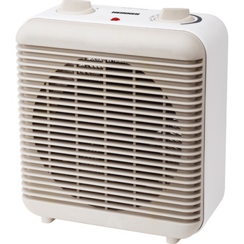 Aeroterma Heinner HFH-L2000GD, 2000 W, 2 trepte de putere, termostat reglabil, Alb/Auriu Aeroterma Heinner HFH-L2000GD, 2000 W, 2 trepte de putere, termostat reglabil, Alb/Auriu