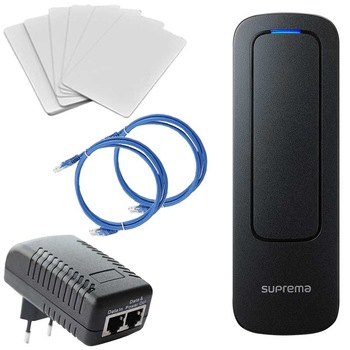 Kit control acces si pontaj cu card Suprema Xpass Basic 2 Kit control acces si pontaj cu card Suprema Xpass Basic 2