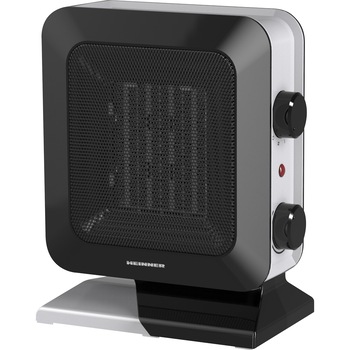 Aeroterma ceramica Heinner HCH-L1400BK, 1400 W, 2 trepte de putere, termostat reglabil, Negru Aeroterma ceramica Heinner HCH-L1400BK, 1400 W, 2 trepte de putere, termostat reglabil, Negru