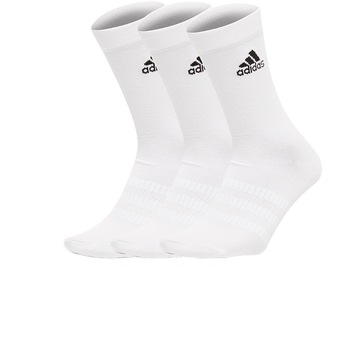Set 3 Perechi Sosete Adidas Light Crew DZ9393, Barbati, Alb, 43-45 Set 3 Perechi Sosete Adidas Light Crew DZ9393, Barbati, Alb, 43-45