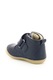 Kickers kids, Ghete de piele cu velcro, Albastru marin, 21 EU