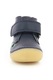Kickers kids, Ghete de piele cu velcro, Albastru marin, 21 EU