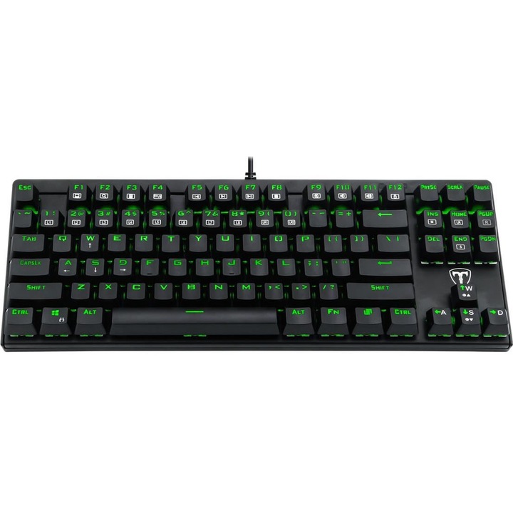 Клавиатура Gaming Redragon T-Dagger Corvette, Механична, Outemu blue switch