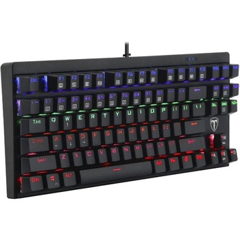 Tastatura gaming mecanica T-Dagger Corvette, iluminare verde, switch Outemu blue Tastatura gaming mecanica T-Dagger Corvette, iluminare verde, switch Outemu blue