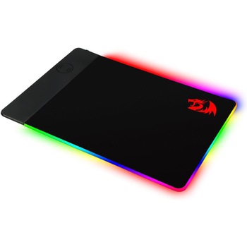 Mousepad cu incarcare wireless Qi Redragon, suprafata textil, incarcare Qi 10W, 44x30cm Mousepad cu incarcare wireless Qi Redragon, suprafata textil, incarcare Qi 10W, 44x30cm