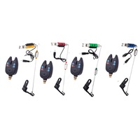 Set 4 Senzori pescuit,elukshop,Avertizori pescuit 4 Swingeri Luminosi