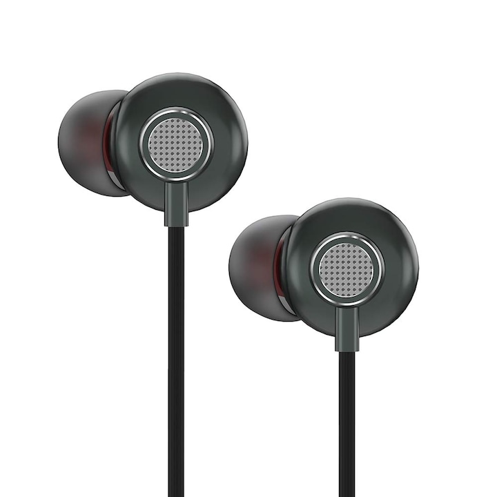 Set 3 casti in ear cu microfon Akyta B013, RAV multicolor