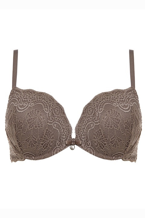 Sutien Lormar Super Push-up Double Pizzo+ 2 din dantela, corteccia, 1