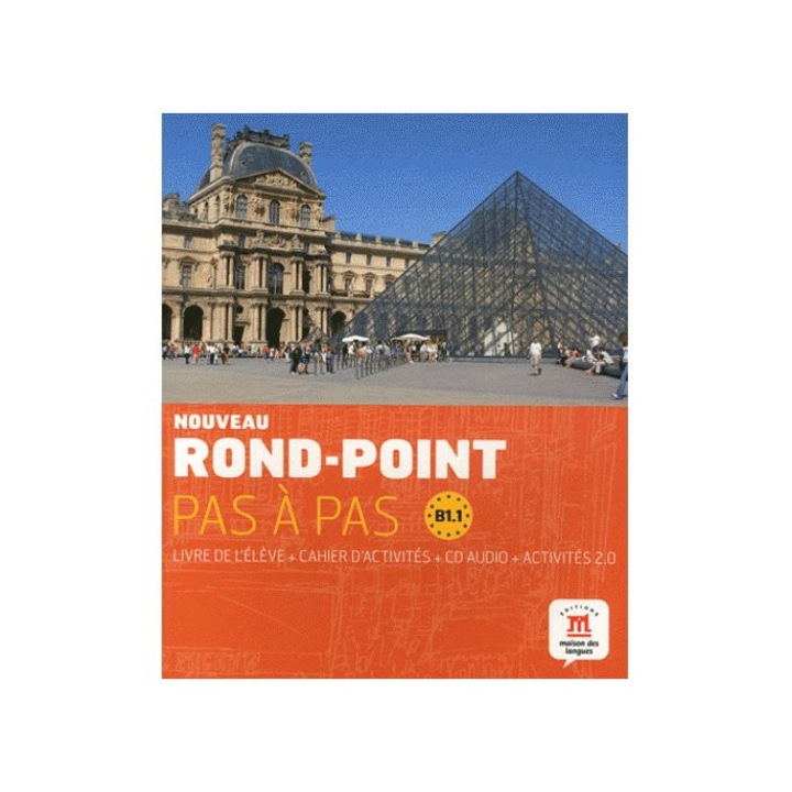 Nouveau Rond-point pas à pas 3: Livre de l'élève + Cahier D'Activites + CD (B1.1)