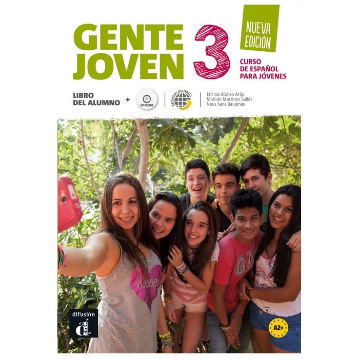Gente joven 3 Nueva edición - Libro del alumno + CD