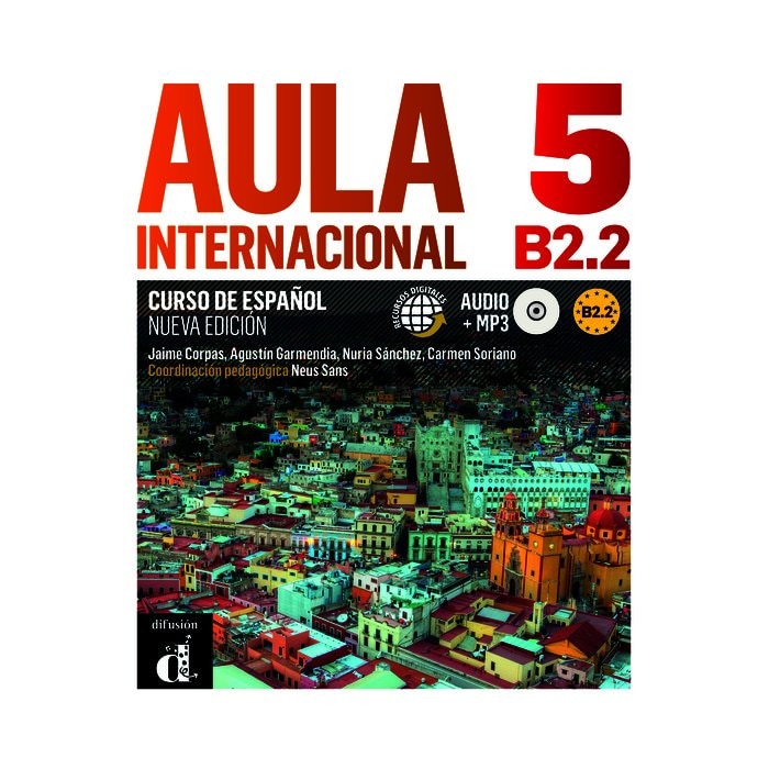 Aula internacional 5 Nueva edición B2.2 - Libro del Alumno + Cuaderno de Ejercicios + CD