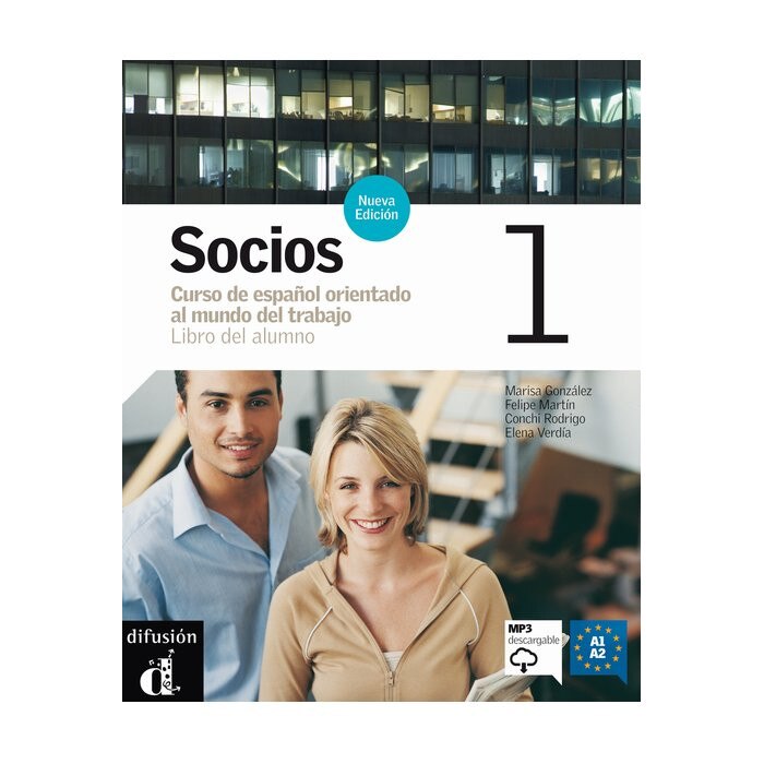 Socios 1 : Libro del alumno + mp3 descargable (A1-A2)
