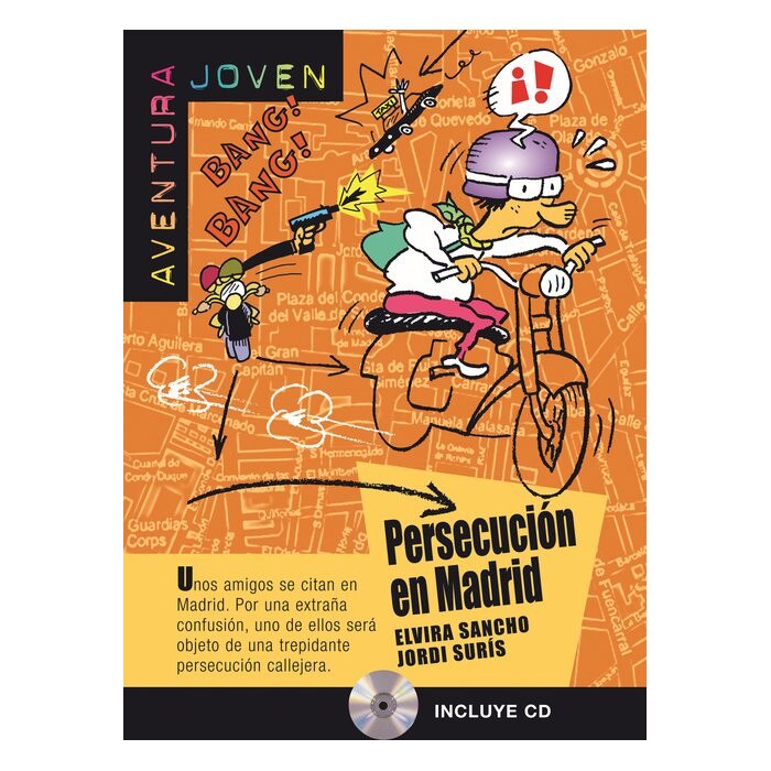 Persecución en Madrid + CD (A1)
