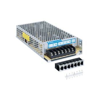 Sursa alimentare PMT, IN 1 x 90-132 VAC 180-264 VAC (Selectabila prin Switch), OUT 12 VDC, 150W, 12.5A Sursa alimentare PMT, IN 1 x 90-132 VAC 180-264 VAC (Selectabila prin Switch), OUT 12 VDC, 150W, 12.5A