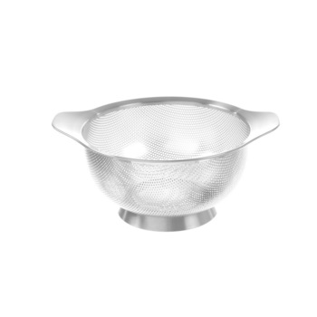 Strecuratoare cu manere si baza, perforata, inox, ø260x(H)140 mm Hendi Strecuratoare cu manere si baza, perforata, inox, ø260x(H)140 mm Hendi