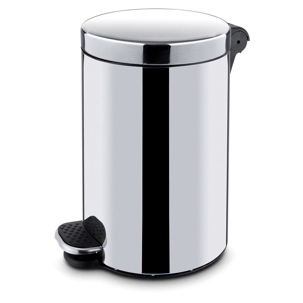 Cos de gunoi rotund cu pedala, inox, 5L, ø210x(H)280mm Hendi