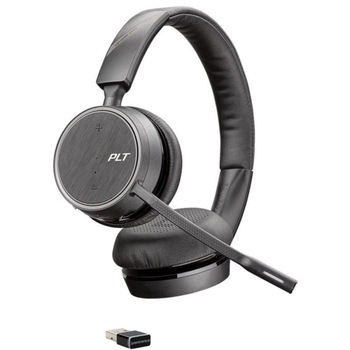 Casti bluetooth profesionale Plantronics Voyager 4220 UC, BT v4.1, A2DP 1.2/AVRCP 1.4, 20-20000 Hz, 32Ω, 2 microfoane, SoundGuard DIGITAL, Geanta transport, Negru Casti bluetooth profesionale Plantronics Voyager 4220 UC, BT v4.1, A2DP 1.2/AVRCP 1.4, 20-20000 Hz, 32Ω, 2 microfoane, SoundGuard DIGITAL, Geanta transport, Negru