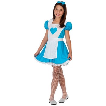 Costum Alice In Tara Minunilor Fete 3-4 Ani 98-115 cm Costum Alice In Tara Minunilor Fete 3-4 Ani 98-115 cm