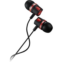 Casti stereo cu microfon Canyon CNE-CEP3R, 1.2m, Red