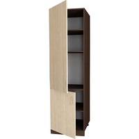 Coloana Modulara de bucatarie Motest , PY 60x57x214 cm, Wenge/Stejar Sonoma